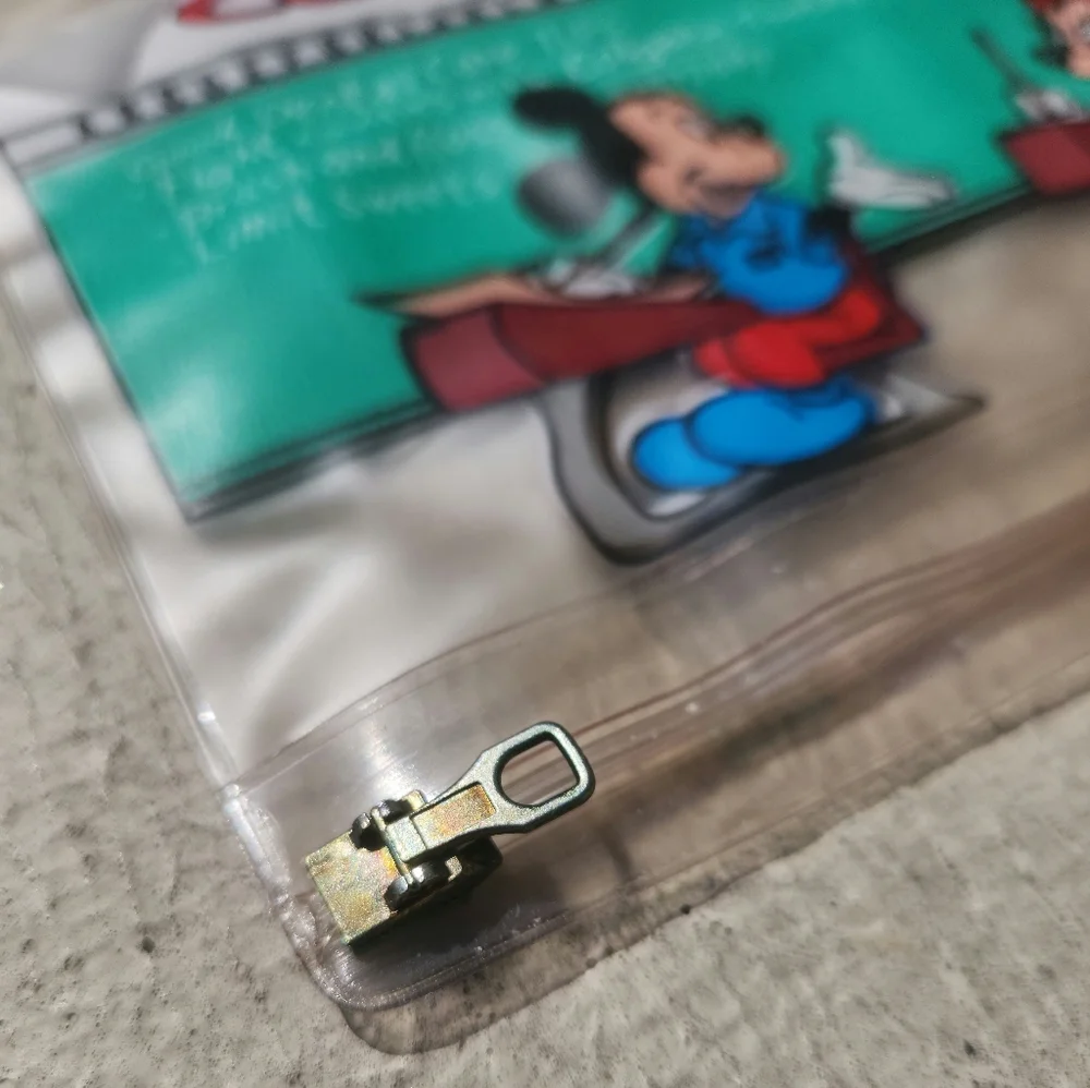 Vintage 1987 Disney × Colgate Mickey & Minnie Mouse Classroom Pencil Pouch